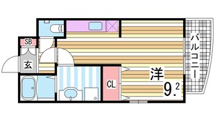 田尾寺駅 徒歩9分 1階の物件間取画像